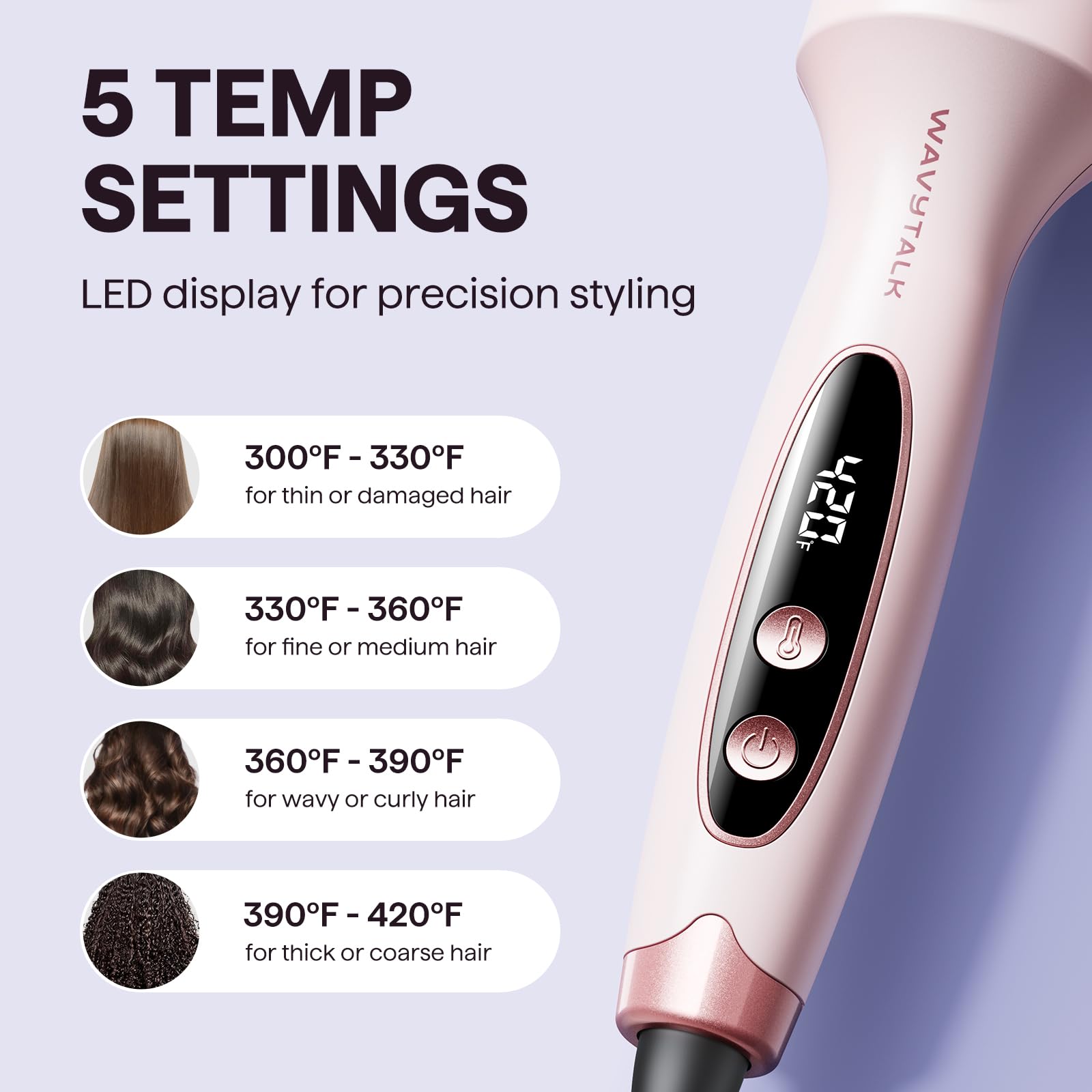 Negative ion technology demonstration on smooth hair strands