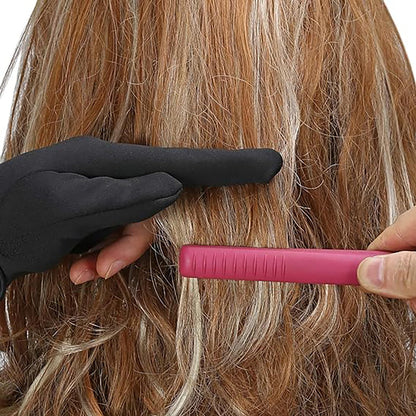Three finger curling wand protector glove showcasing the secure wrist strap.