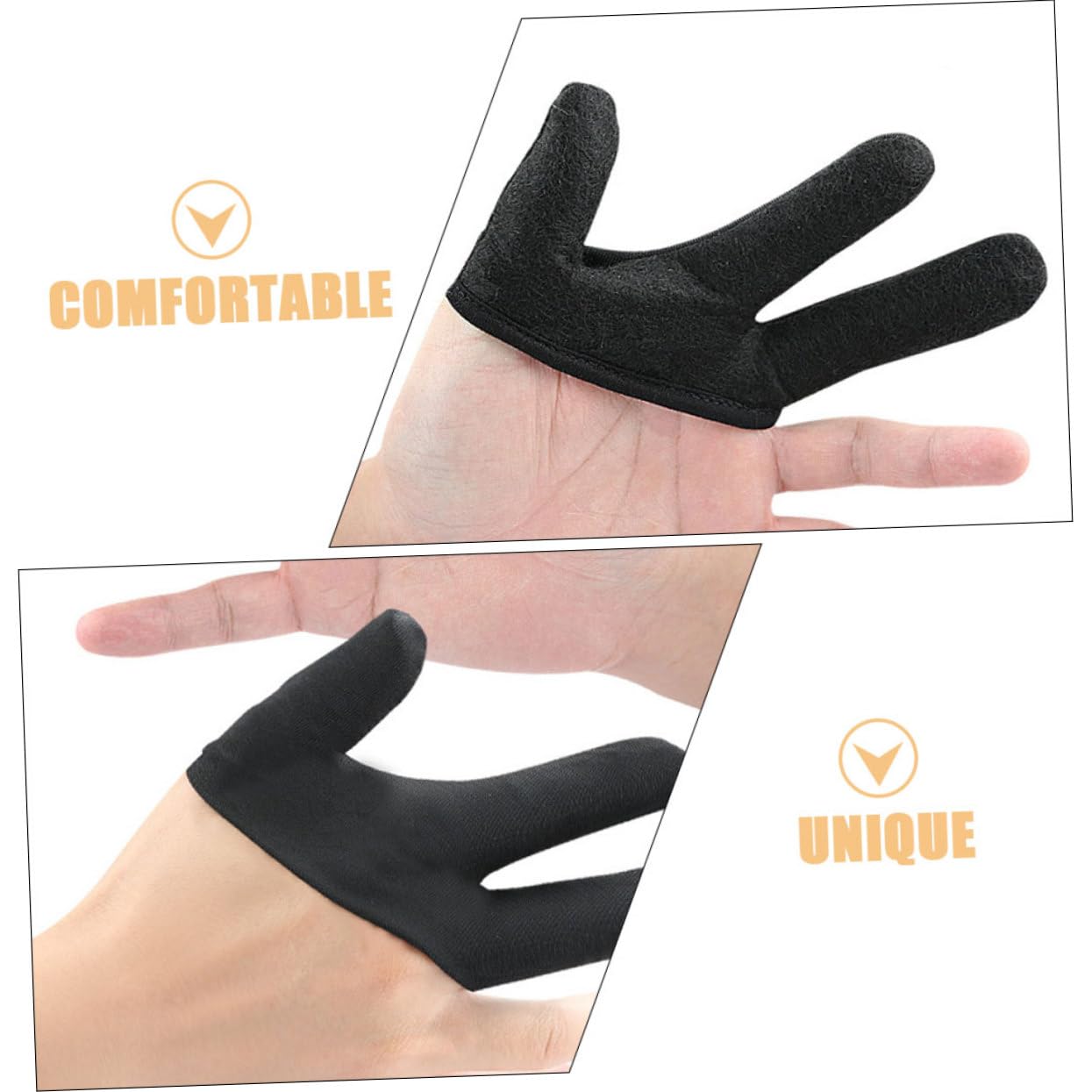 Zialofi premium heat insulation glove protecting skin from flat iron surface contact.