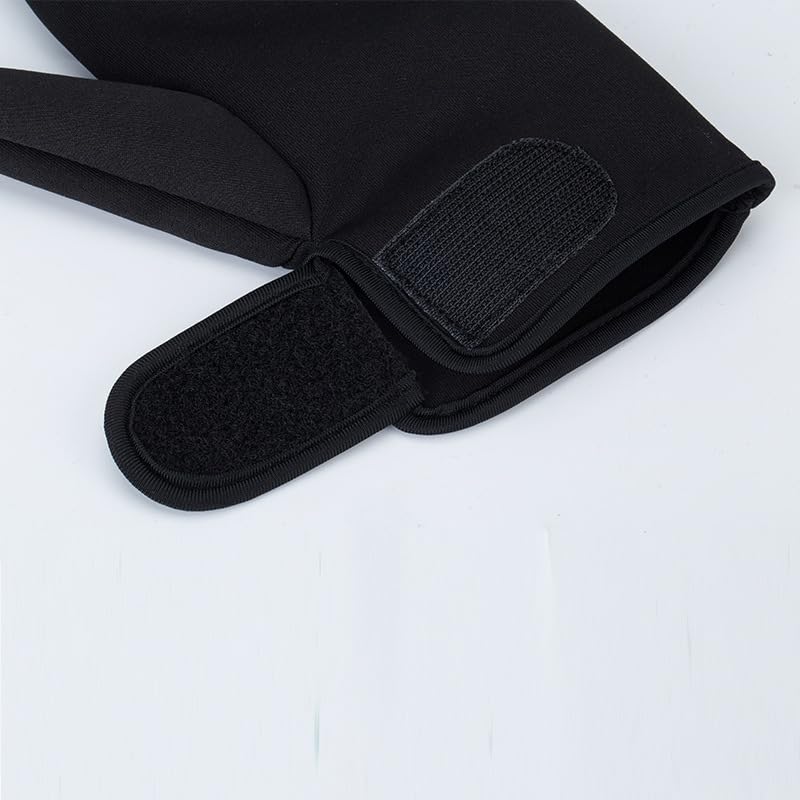 Authentic Geyoga barber hand glove close up on durable textured fabric stitching