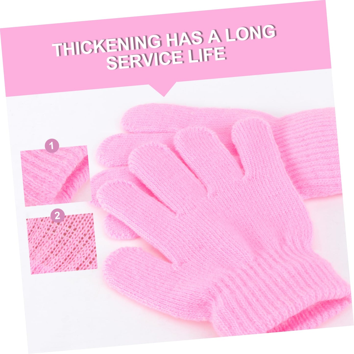MOTHNUR quick dry gloves for children laid flat in a two pairs pack