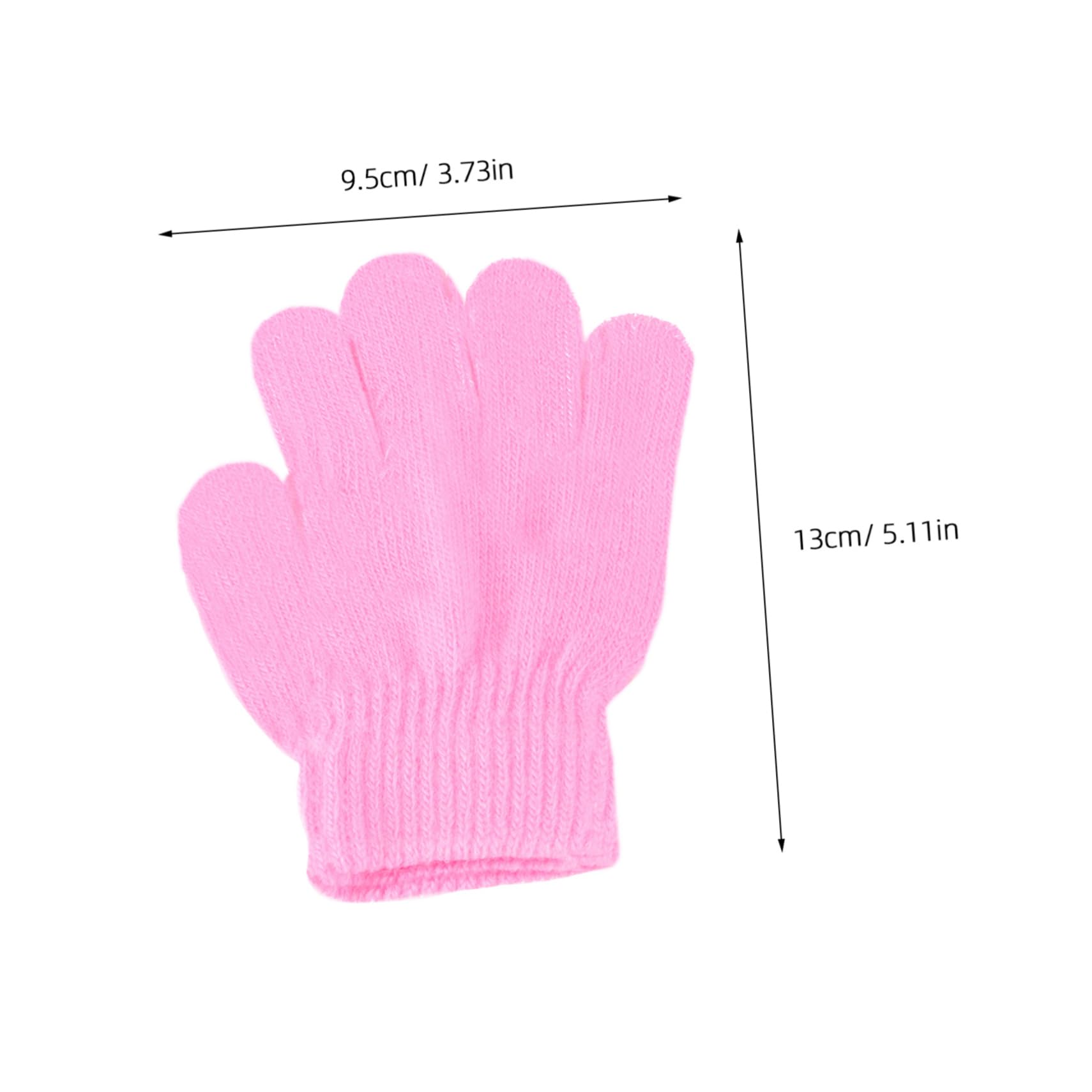 MOTHNUR soft knitted drying gloves for boys and girls anti frizz routine