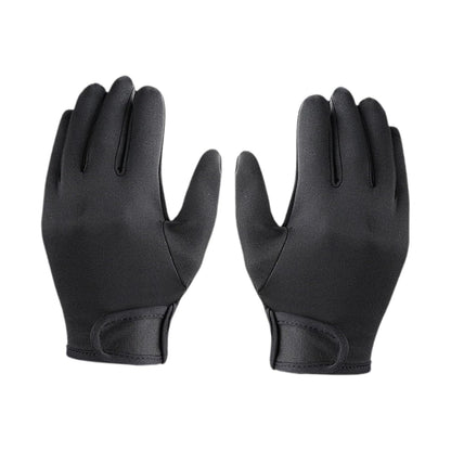 Side view of the thick protective finger covers showcasing premium heat resistant fabric stitching