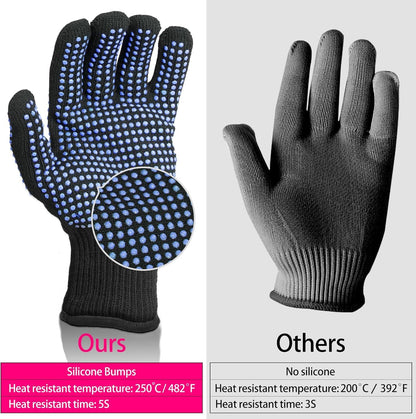 Sixriver imported salon safety gloves with flexible elastic wrist bands for snug fit