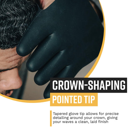 The Cut Buddy 360 wave glove premium packaging for authentic USA imported grooming products