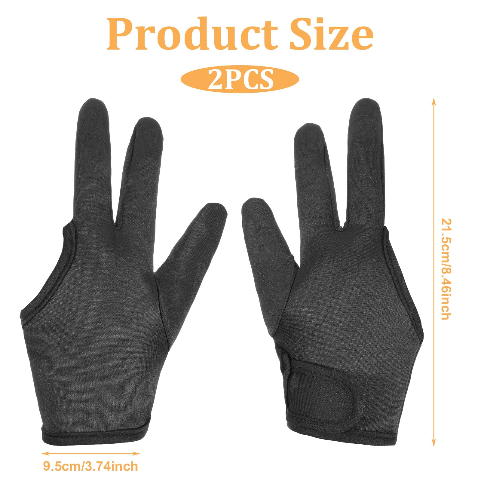 Reusable hair dye heat protector gloves laid flat demonstrating flexible polyester material.