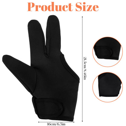 Generique professional anti scald four pack hair curling wand mittens close up view