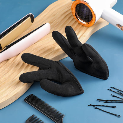 Pack of two LOYIM heat resistant gloves packaging layout illustrating the black color and sizing