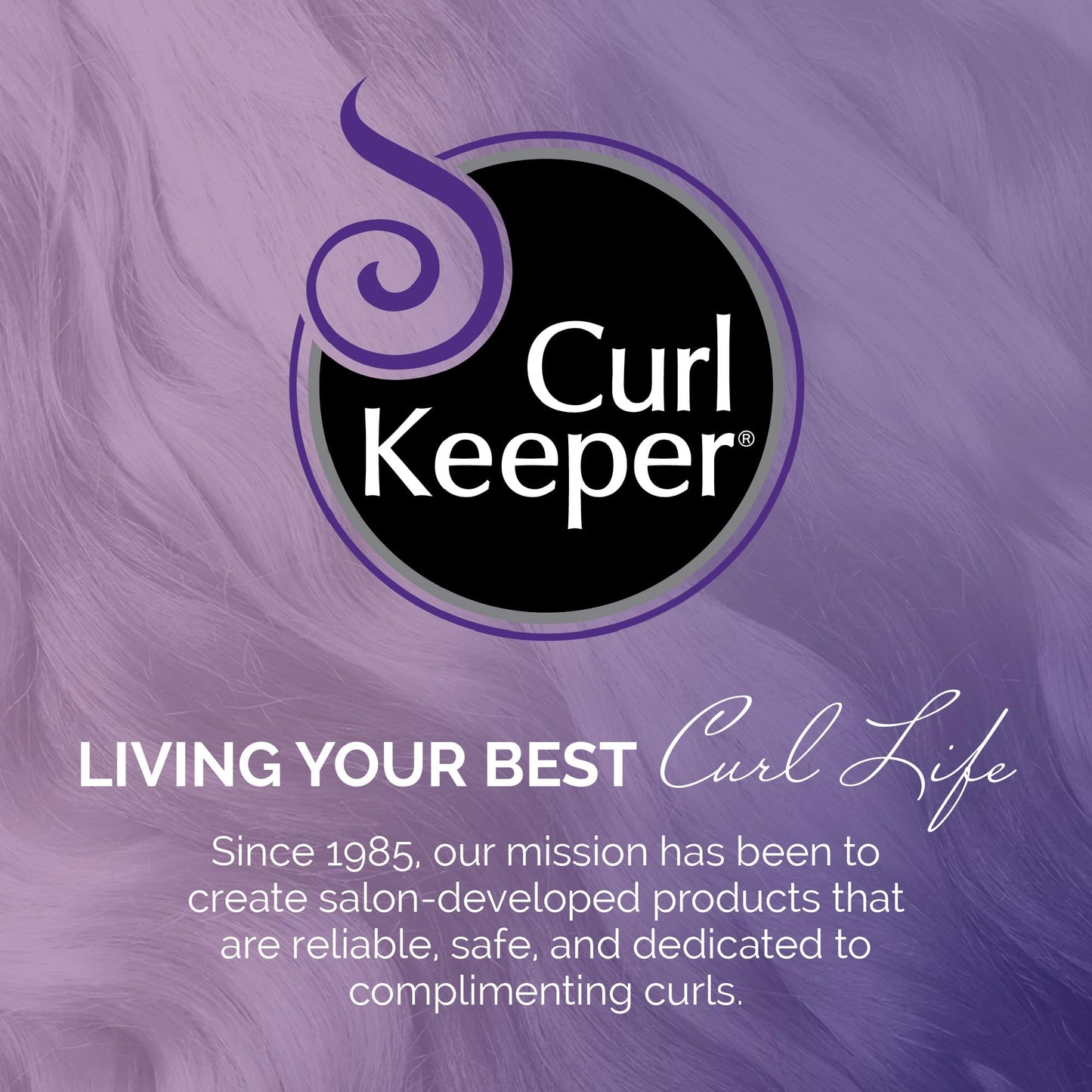 Side view of the soft purple microfiber glove illustrating the durable stitching and comfortable wrist fit.