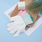 Exircy ambidextrous hair styling gloves packaging contents including two pairs of gloves.
