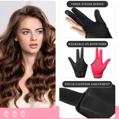 Black heat protection glove showing the durable material blend for premium heat protection