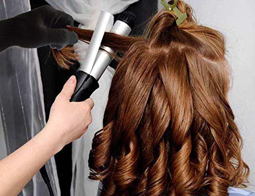 Premium imported AFT90 heat resistant glove highlighting the lightweight texture suitable for flat iron use.