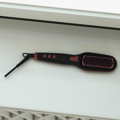 Nexora Original hair styler comb back view highlighting the lightweight and compact build quality