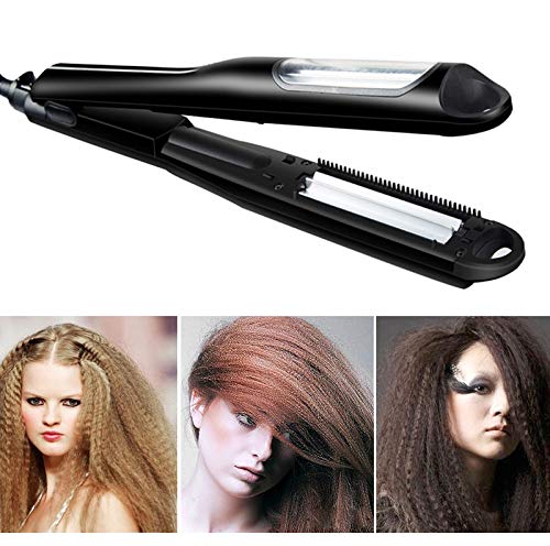 Side view of Lescolton automatic waves styling tool on a flat surface.