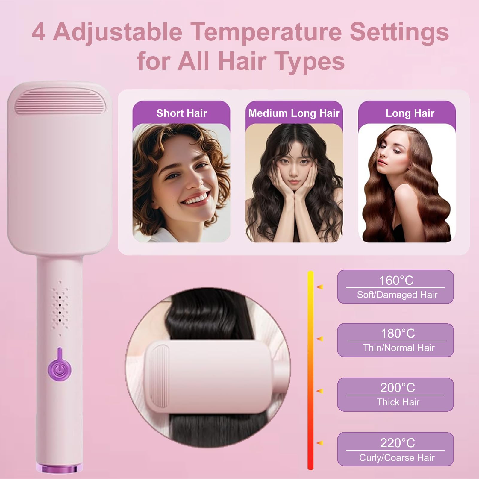 Full view of the DotPet beach wave curling wand showing the insulated outer protective shell for safety