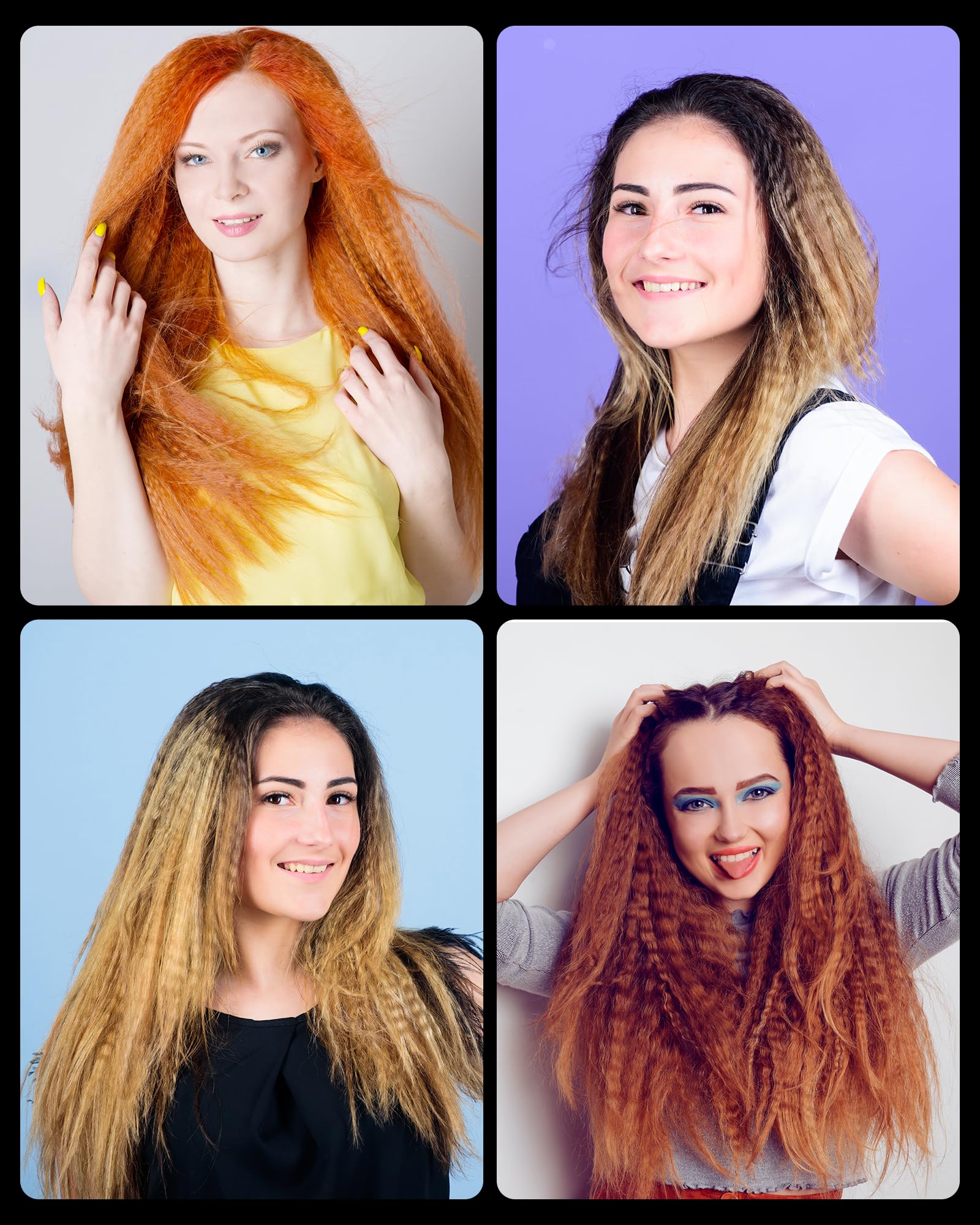 Dmriektu hair waver iron showcasing the ergonomic non-slip handle design