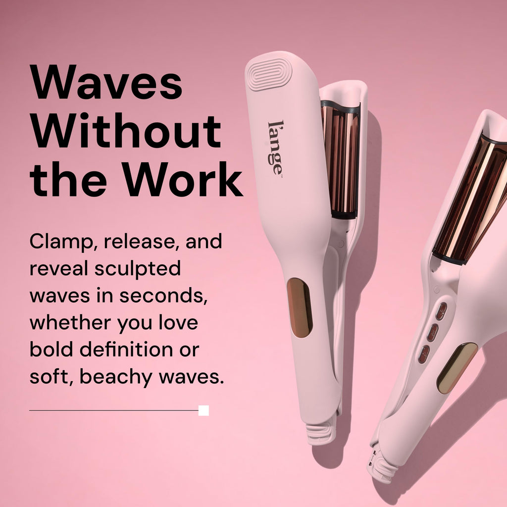The premium packaging of the USA imported L'ange hair sculptwaver tool.