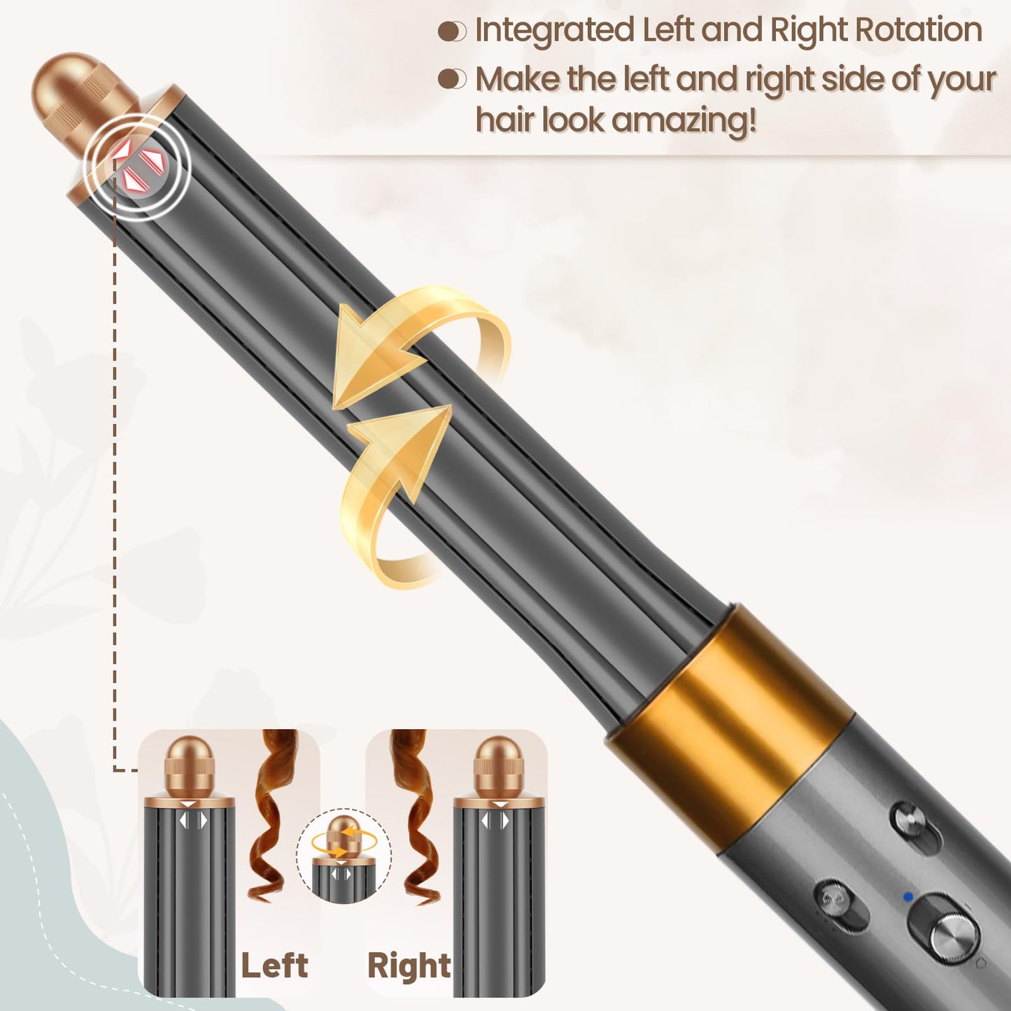 Puregust long barrel attachment showcasing the air ventilation slots engineered for Coanda effect styling.