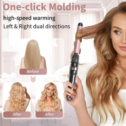 UOTJCNR professional wave hair styling wand with directional rotation buttons