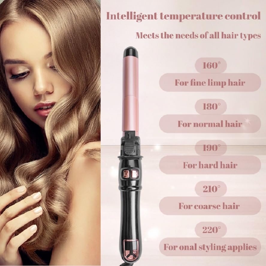 UOTJCNR fast heating auto curling rod anti scald safety tip detail