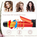 UOTJCNR 1.1 inch automatic curler showcasing ergonomic handle design