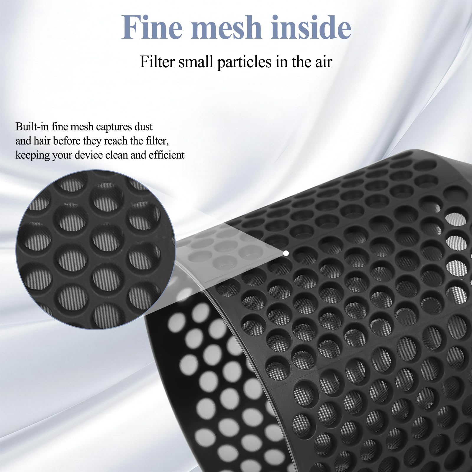 Premium grey replacement outer filter cage accessory designed for multi-styler maintenance.