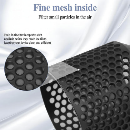 Premium grey replacement outer filter cage accessory designed for multi-styler maintenance.