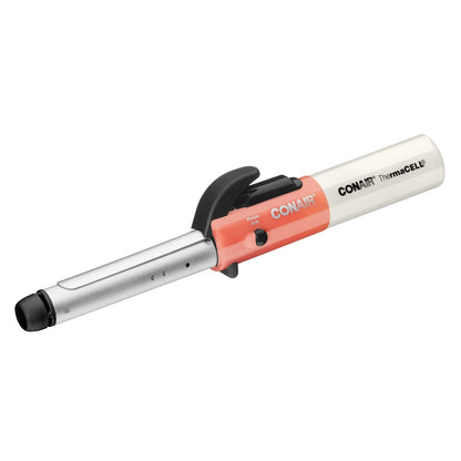 Conair portable butane hair curler inside its protective heat-resistant travel case.