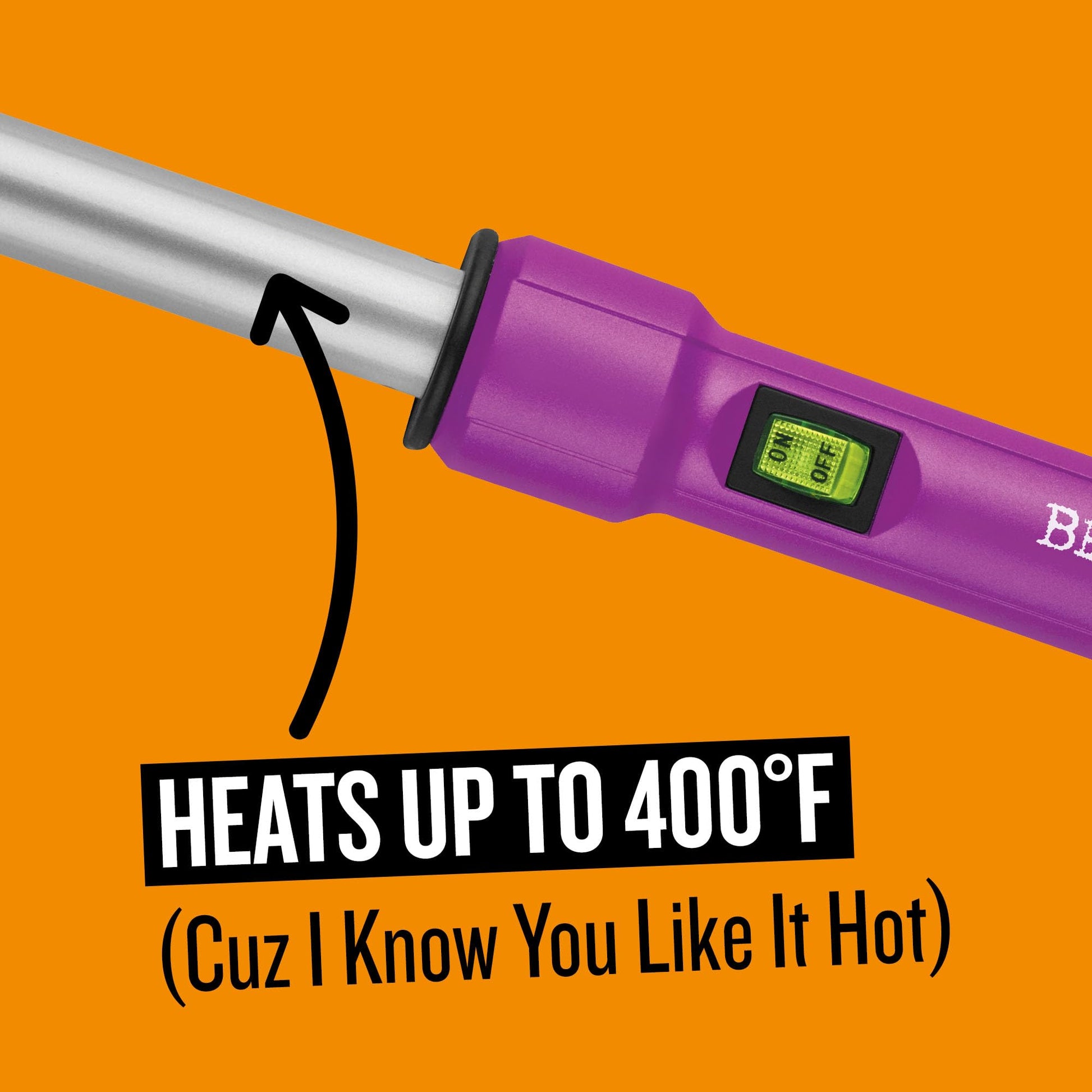 Authentic Bed Head imported curling wand packaged securely for premium haircare routines.