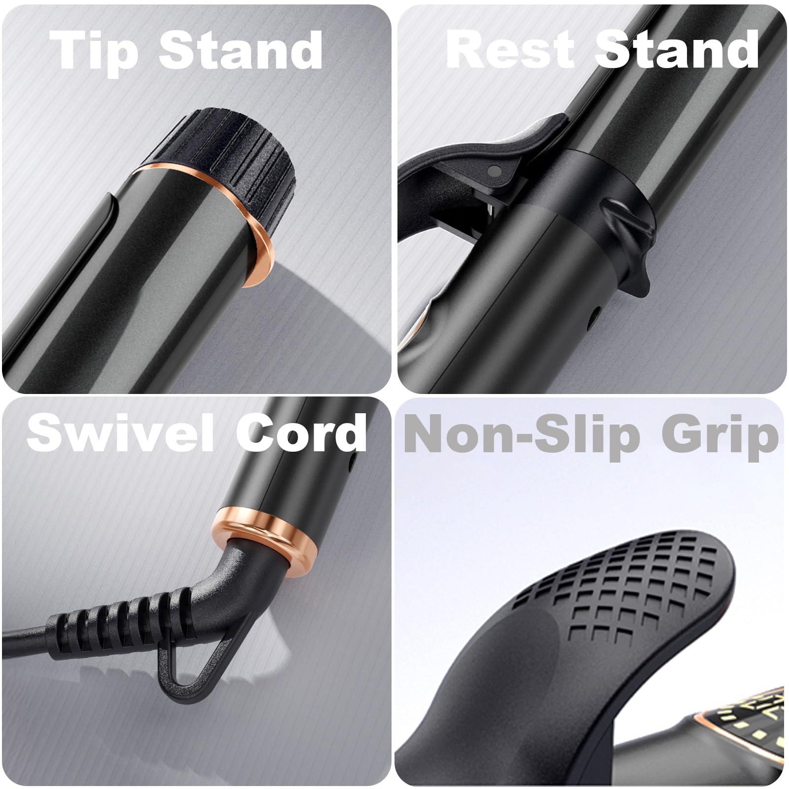 ORYNNE mini hair curler packaging contents for global travel convenience