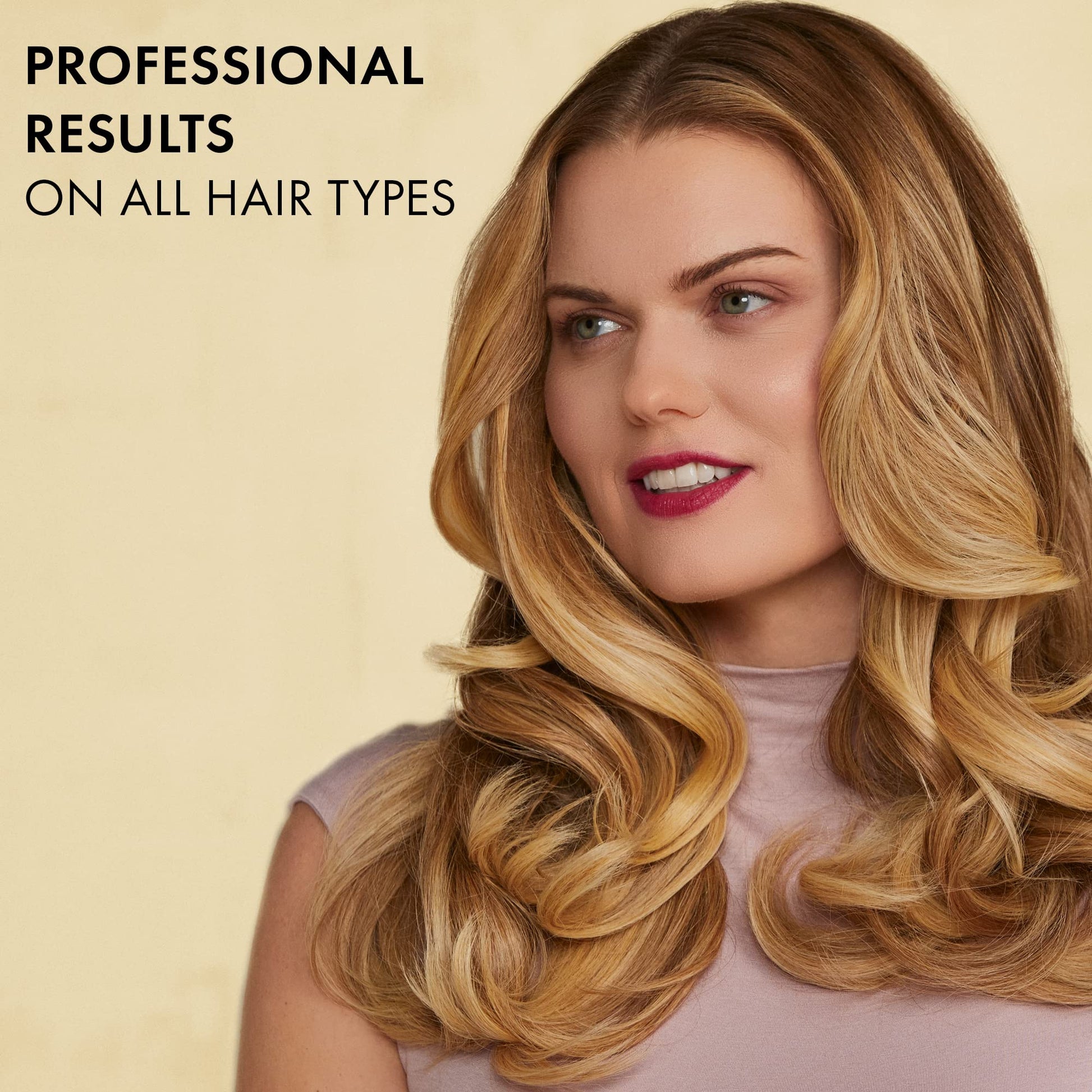 Hot Tools Pro Artist extended barrel curling iron showcasing the multi-heat control dial.