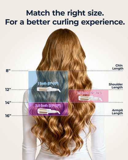 FURIDEN Lite professional hair styling iron packaging box with luxury European design theme