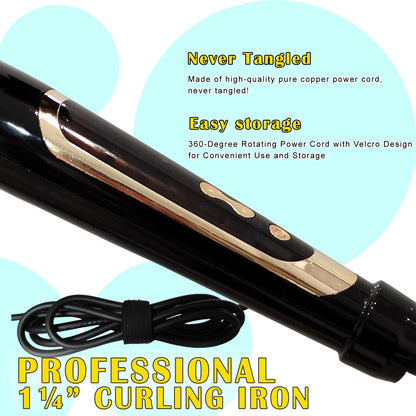 Premium imported hair waving iron with global dual voltage feature