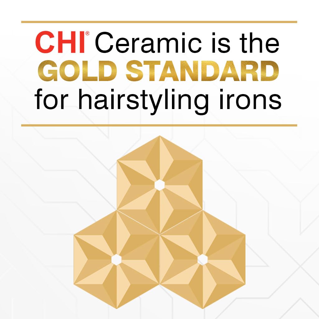 CHI tourmaline ceramic barrel curler demonstrating sleek ergonomic grip for effortless waves