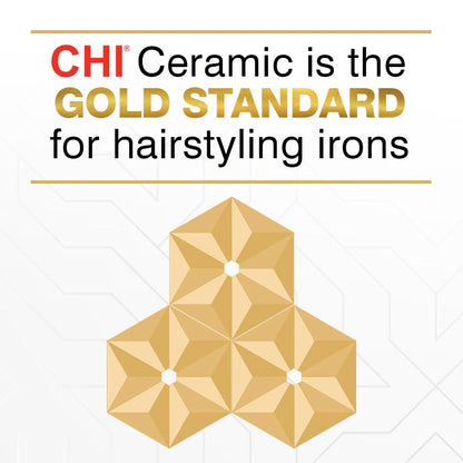CHI tourmaline ceramic barrel curler demonstrating sleek ergonomic grip for effortless waves