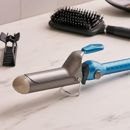 Close up of the one and a quarter inch titanium barrel engineered for loose waves