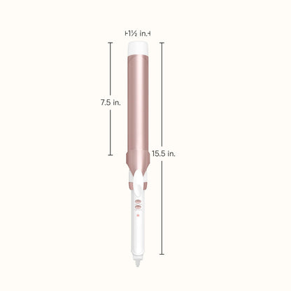 Conair professional hair curler angled view showing the sturdy built-in safety stand.
