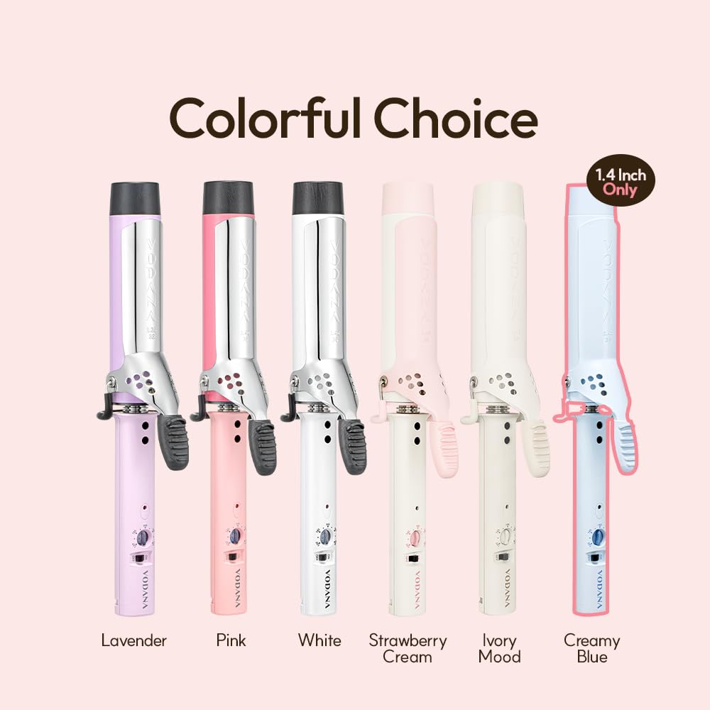 Full packaging view of authentic Vodana GlamWave ceramic tool