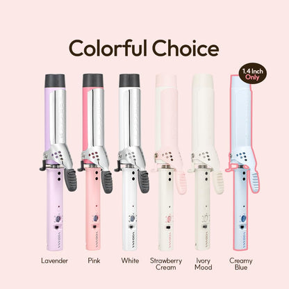 Full packaging view of authentic Vodana GlamWave ceramic tool
