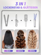Sheglam 2-in-1 airflow curler and straightener tool