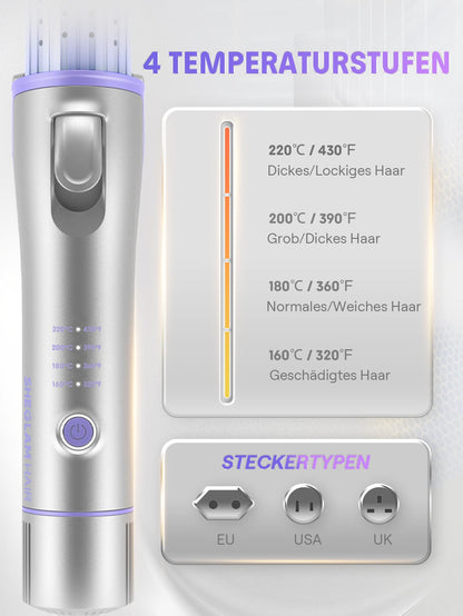 Professional hair styling results with Sheglam airflow tool