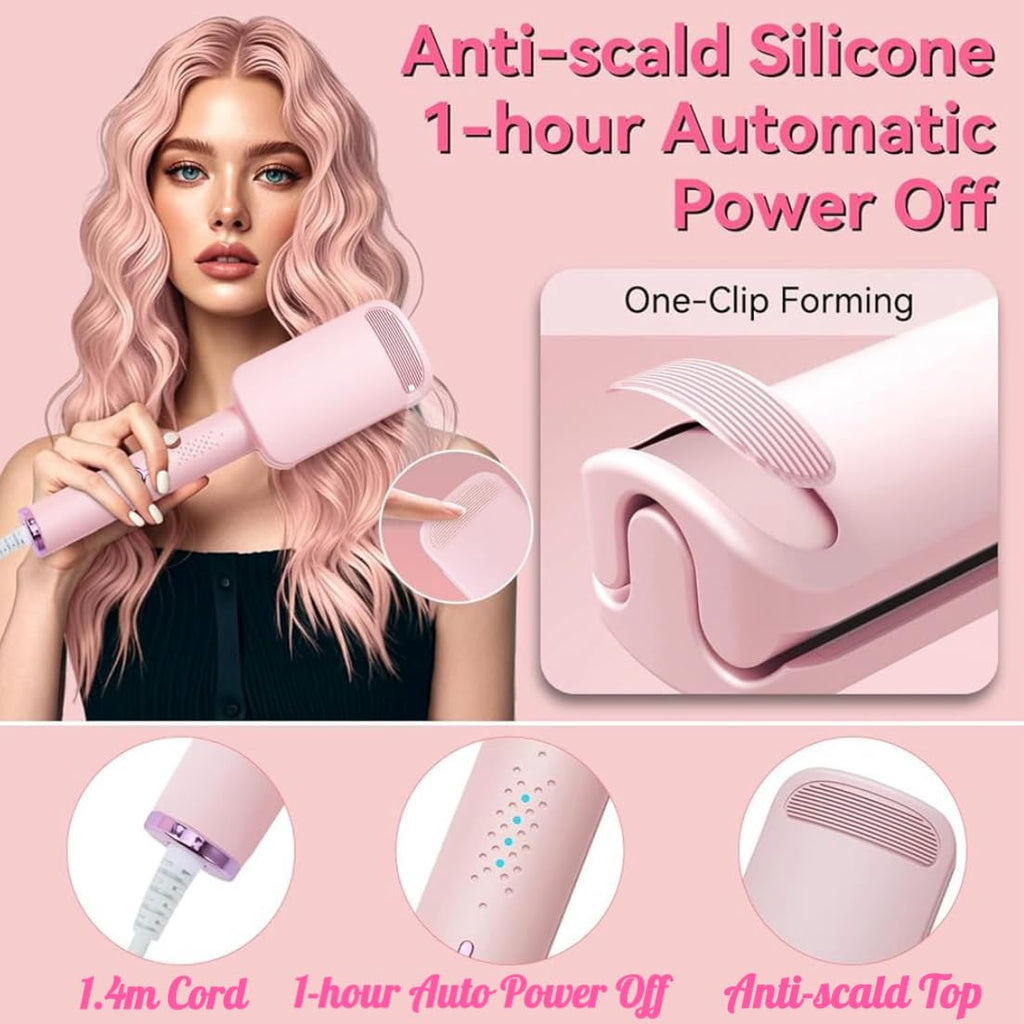 Chikyo deep wave hair curler ergonomic handle design