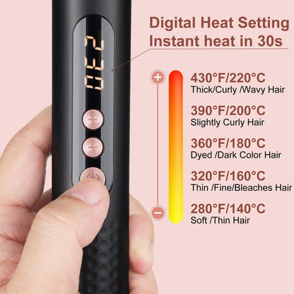Interchangeable ceramic barrels for Unobey curling wand