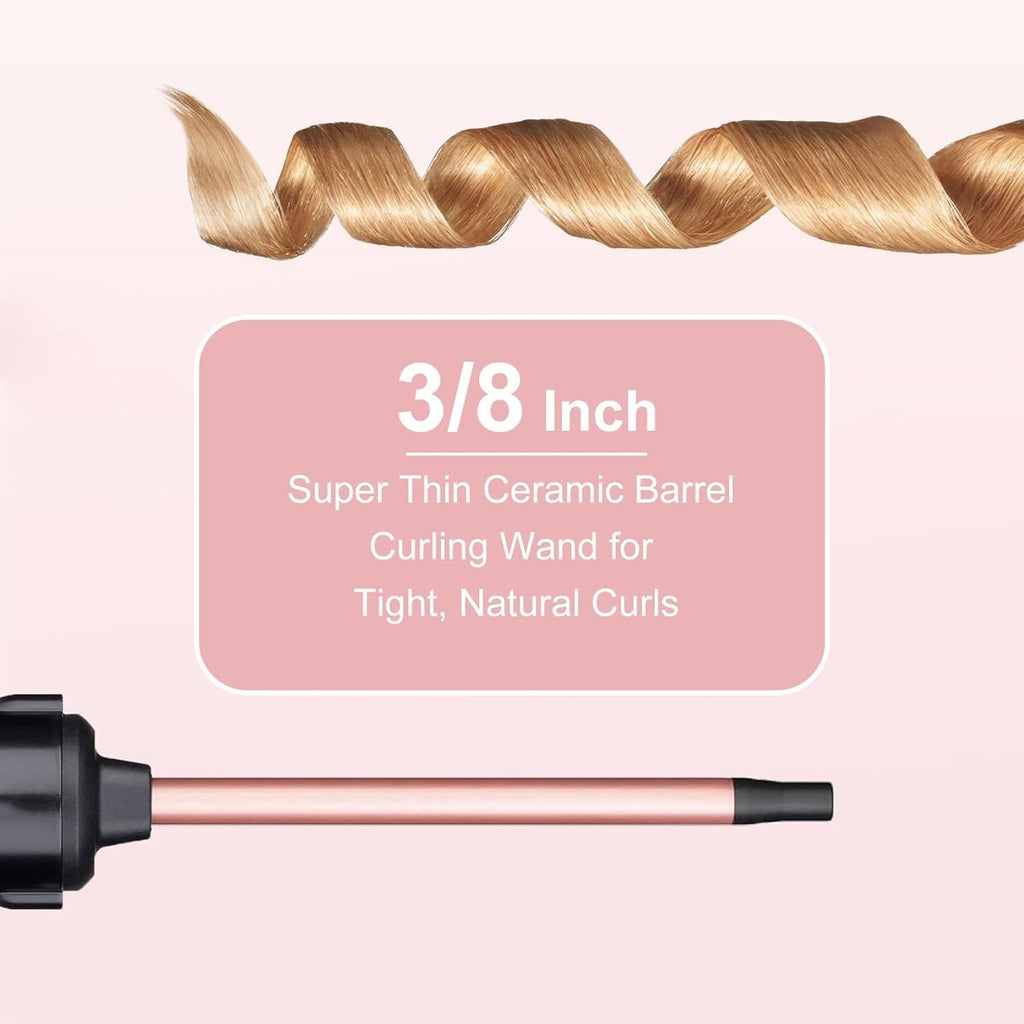 Professional hair styling with Unobey 3 in 1 curling wand