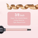 Professional hair styling with Unobey 3 in 1 curling wand