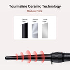 Lura styling wand showing the 360 degree swivel power cord