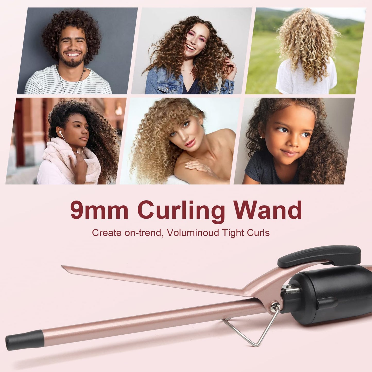 Jaeton hair styling tool with swivel cord