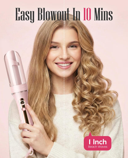 Zavarea hair curler ceramic barrel close up