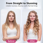 Orynne ceramic curling wand styling long hair