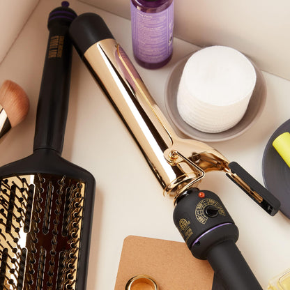 Professional Hot Tools curling iron swivel cord feature